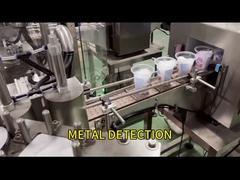 रोटरी कप सीलिंग पैकिंग मशीन लाइन