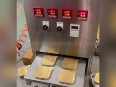 डेस्कटॉप एल्यूमीनियम पन्नी ट्रे सीलिंग मशीन