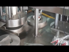 रोटरी कप भरने सील मशीन अनुकूलन मेयोनेज़ रस कप सील मशीन