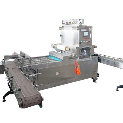 खरीदें फास्ट फूड कंटेनर के साथ लंच वैक्यूम ट्रे सीलर मशीन online manufacture