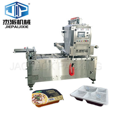 खरीदें मोल्ड प्रतिस्थापन के साथ खाद्य ट्रे गर्मी सील के लिए वैक्यूम सीलिंग मशीन online manufacture