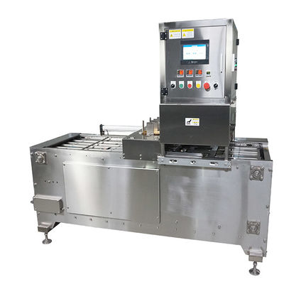 स्वचालित टेबलटॉप ट्रे सीलर 10-20 ट्रे/मिनट कम शोर ≤60dB वैकल्पिक गैस भरने की प्रणाली